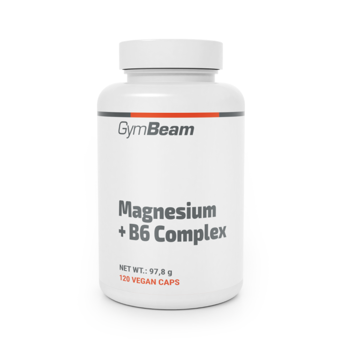 Magnesium + B6 Complex - GymBeam 120 kaps.