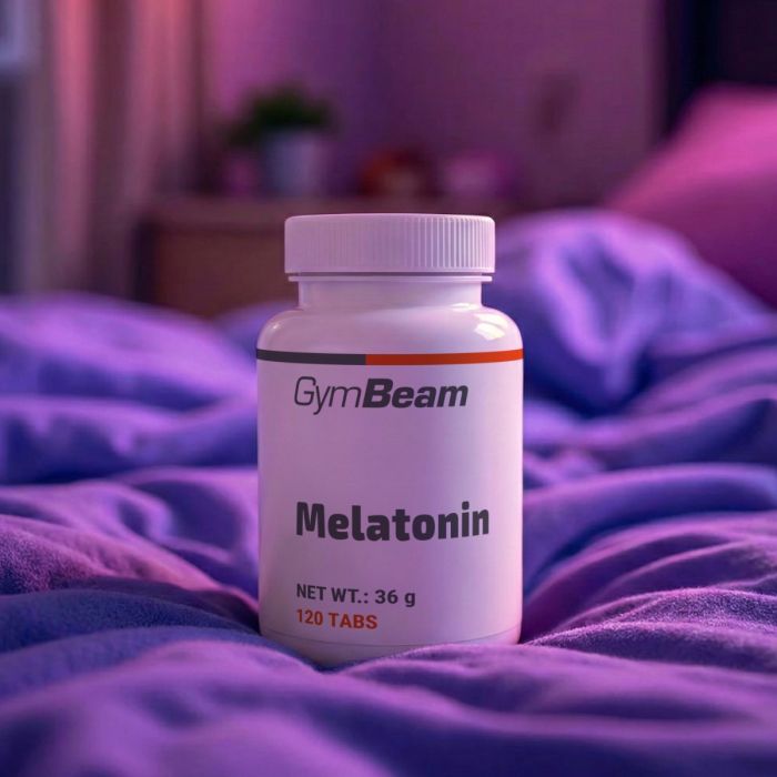 Melatonin - GymBeam 120 tab - 01