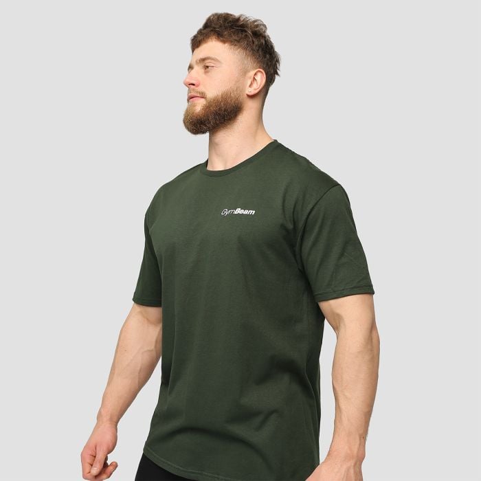 Men‘s Basic T-Shirt Green - GymBeam M