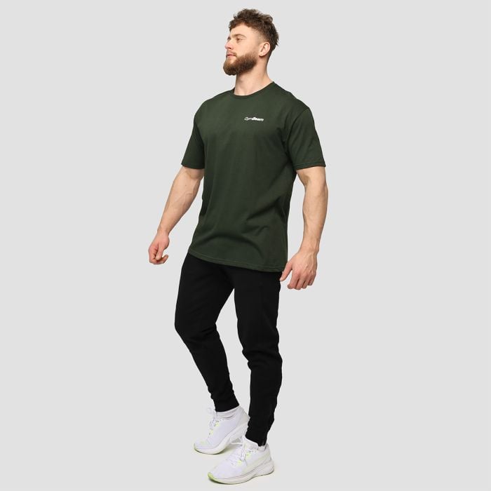 Men‘s Basic T-Shirt Green - GymBeam M