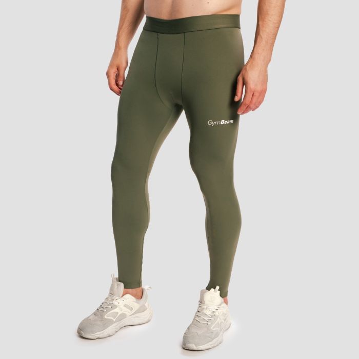 Muške tajice Combat Olive Grey - GymBeam XXL