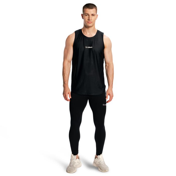 Muška majica bez rukava Combat Black - GymBeam XXL