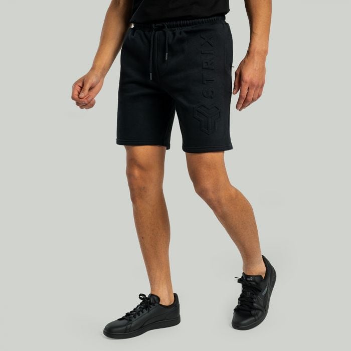 Embossed Shorts Black - STRIX S