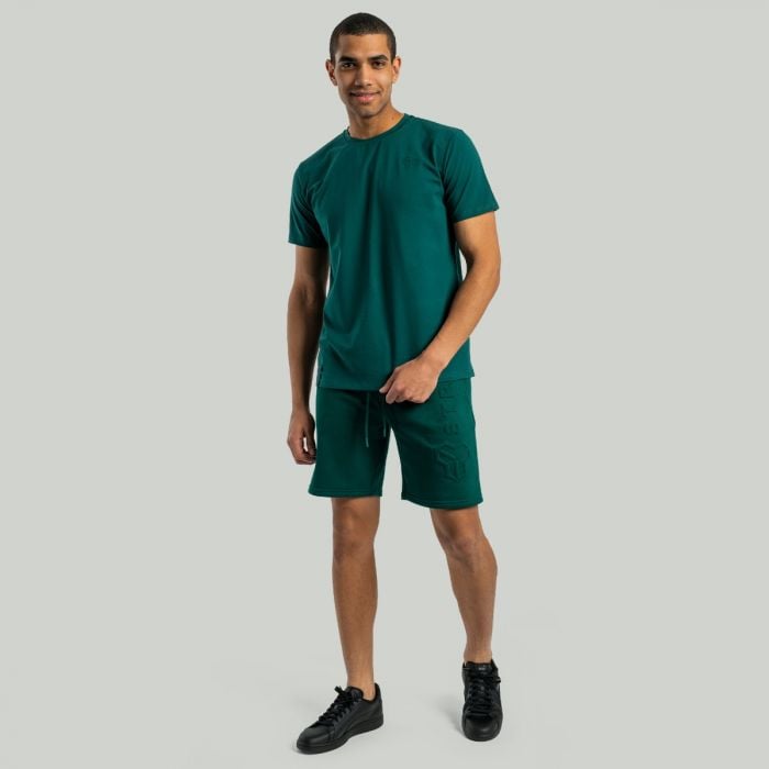 Embossed Shorts Emerald - STRIX XXXL