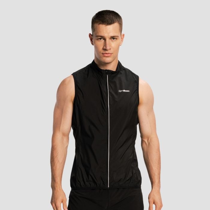 Muški prsluk Pulse X Running Black - GymBeam XXL