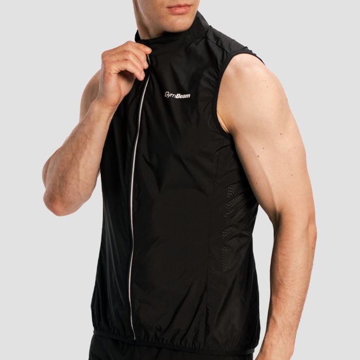Muški prsluk Pulse X Running Black - GymBeam XXL