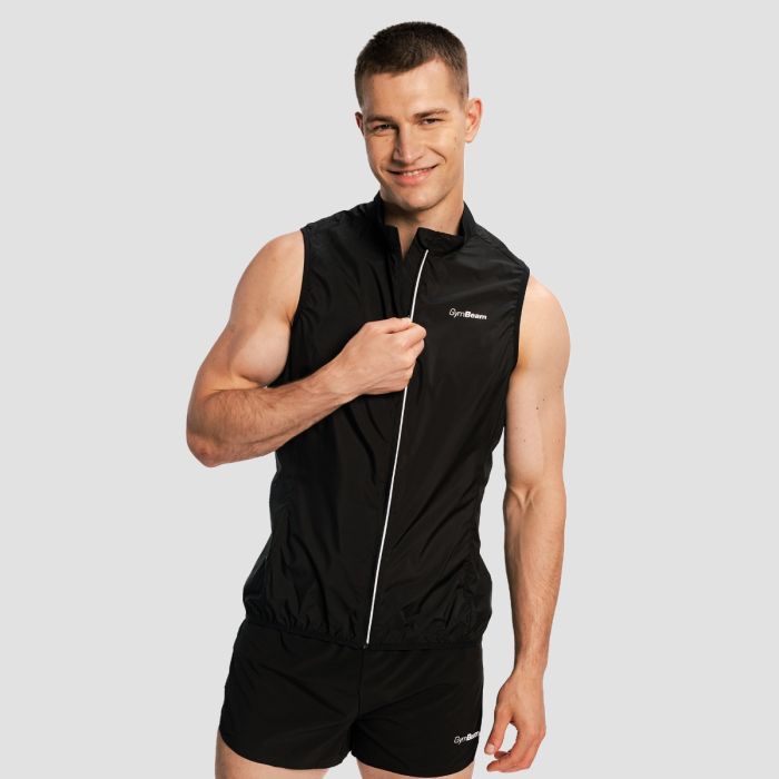 Muški prsluk Pulse X Running Black - GymBeam XXL