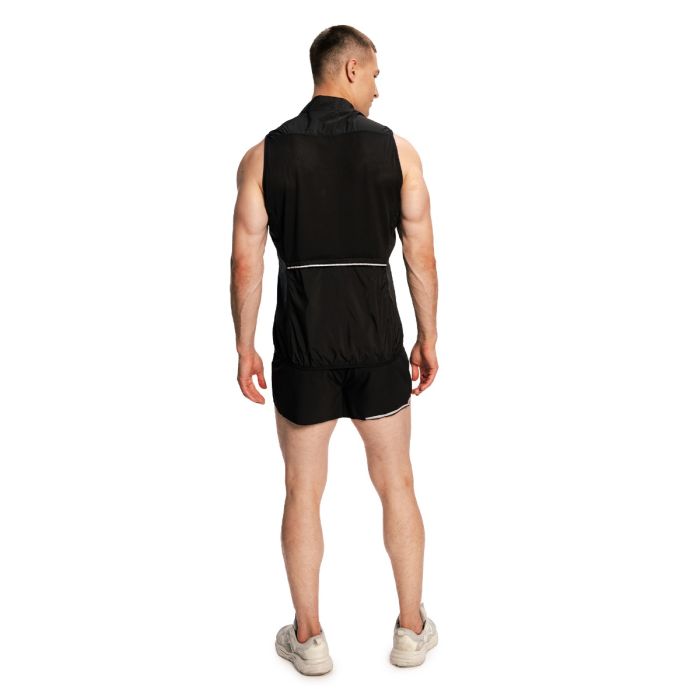 Muški prsluk Pulse X Running Black - GymBeam XXL