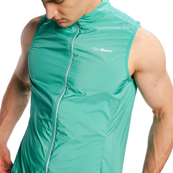 Muški prsluk Pulse X Running Green - GymBeam XXL