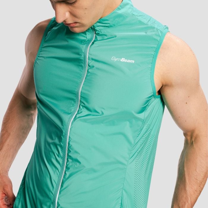 Muški prsluk Pulse X Running Green - GymBeam XXL