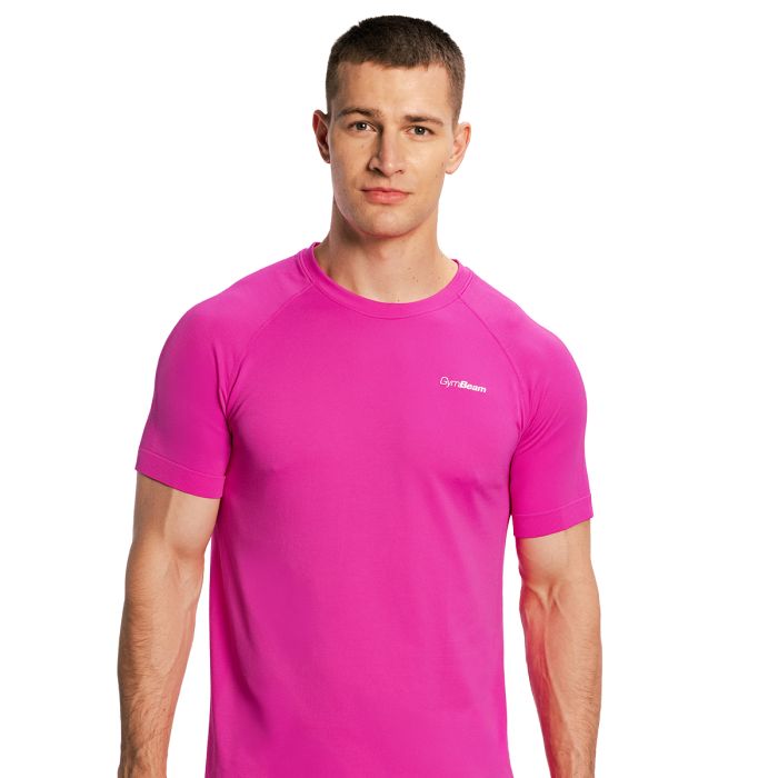 Muška majica Pulse X Running Purple - GymBeam XXL