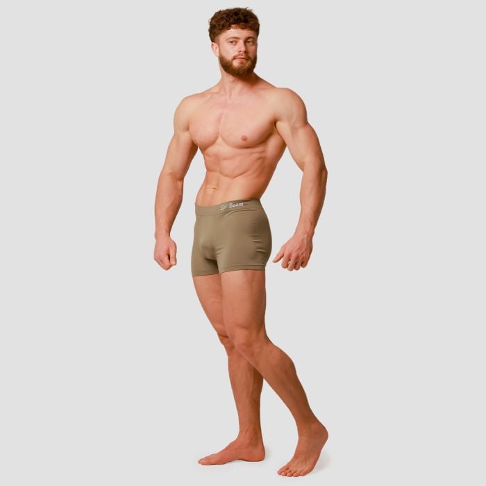 Muške bokserice Seamless 2Pack Army - GymBeam XXL