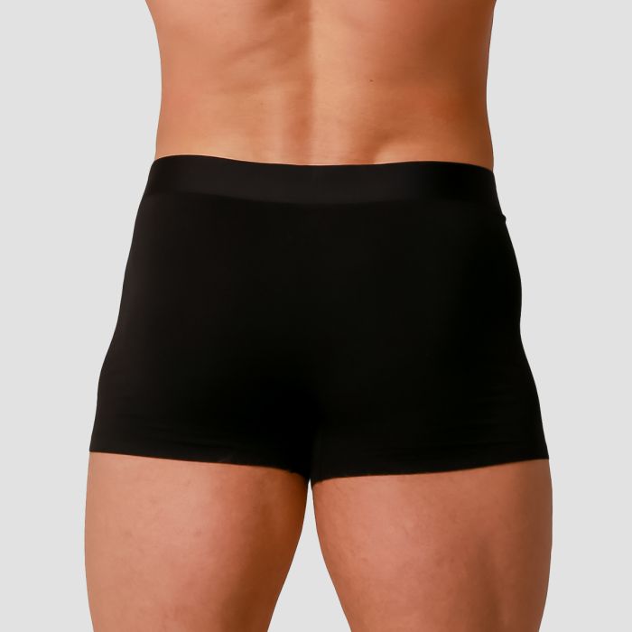 Muške bokserice Soft 2Pack Black - GymBeam M