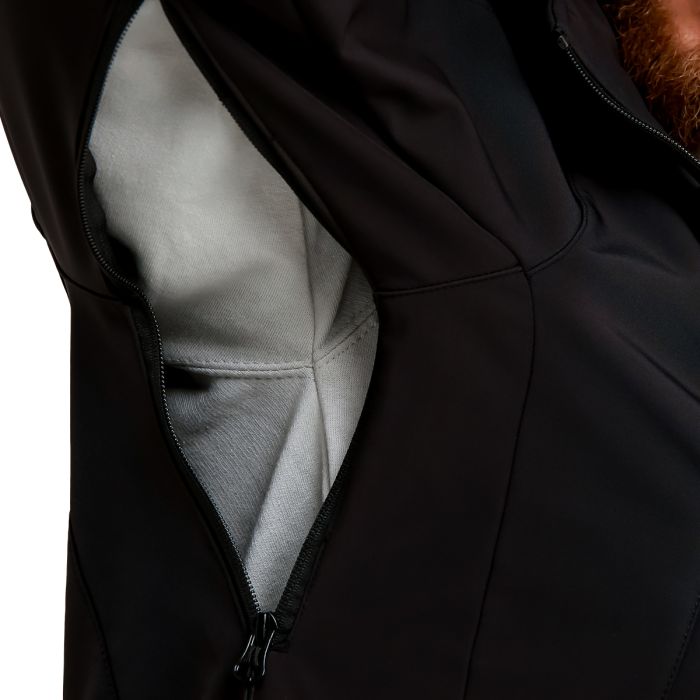 Muška softshell jakna Black - GymBeam XXL