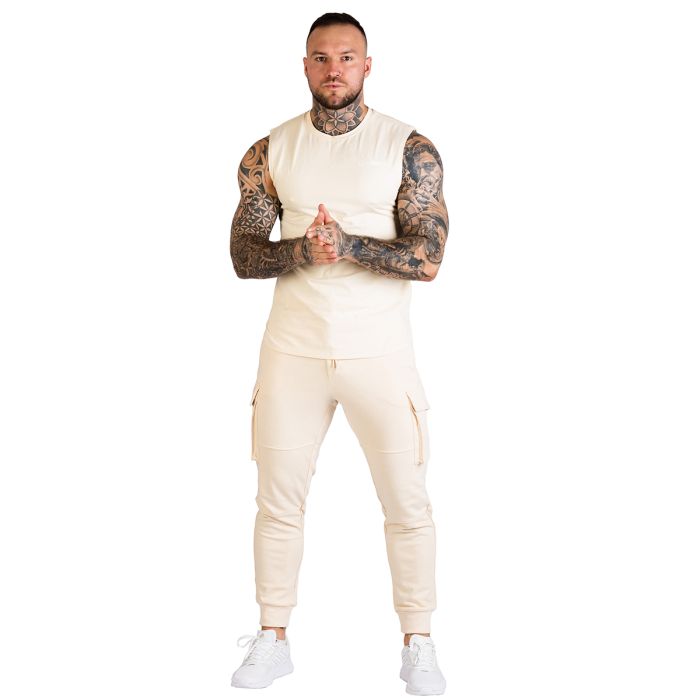 Muška trenirka TRN Sand - GymBeam XL