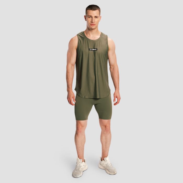 Muške kratke hlače Combat Olive Grey - GymBeam XXL