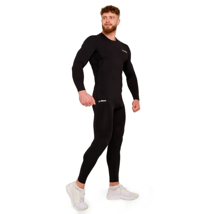 Kompresijske tajice High Black - GymBeam XXXL