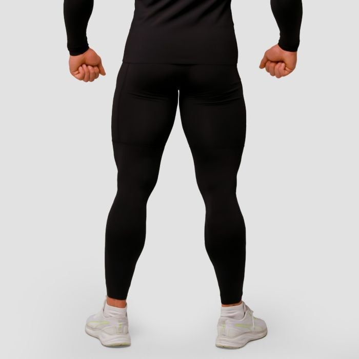 Kompresijske tajice Mid Black - GymBeam XXXL