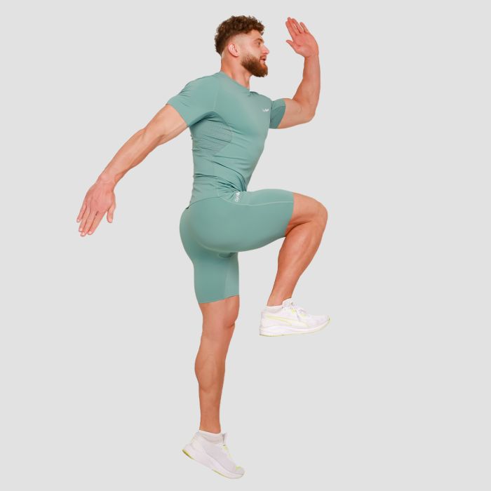 Kompresijska majica High Blue - GymBeam XL