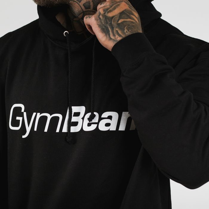 Dukserica PRO Hoodie Black- GymBeam XL