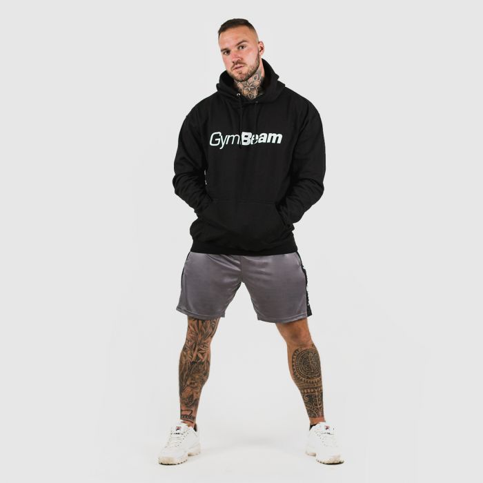 Dukserica PRO Hoodie Black- GymBeam XL