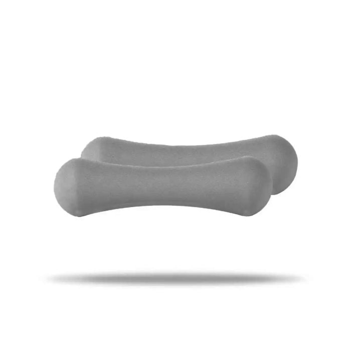 Neoprenske bučice 2 x 1 kg - GymBeam siva