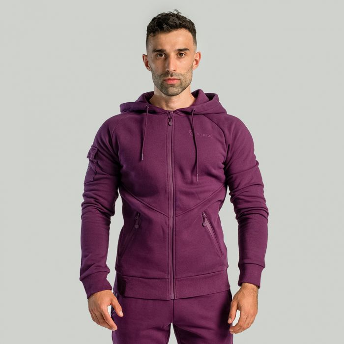 Dukserica Zip Up Nova Plum - STRIX XXL