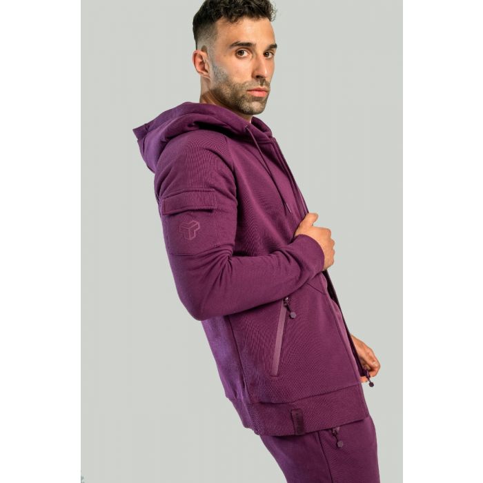 Dukserica Zip Up Nova Plum - STRIX XXL