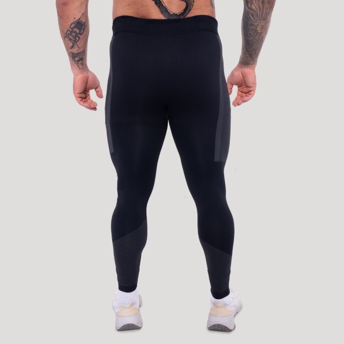 Muške tajice OG1 Seamless Black/Grey - GymBeam XXL