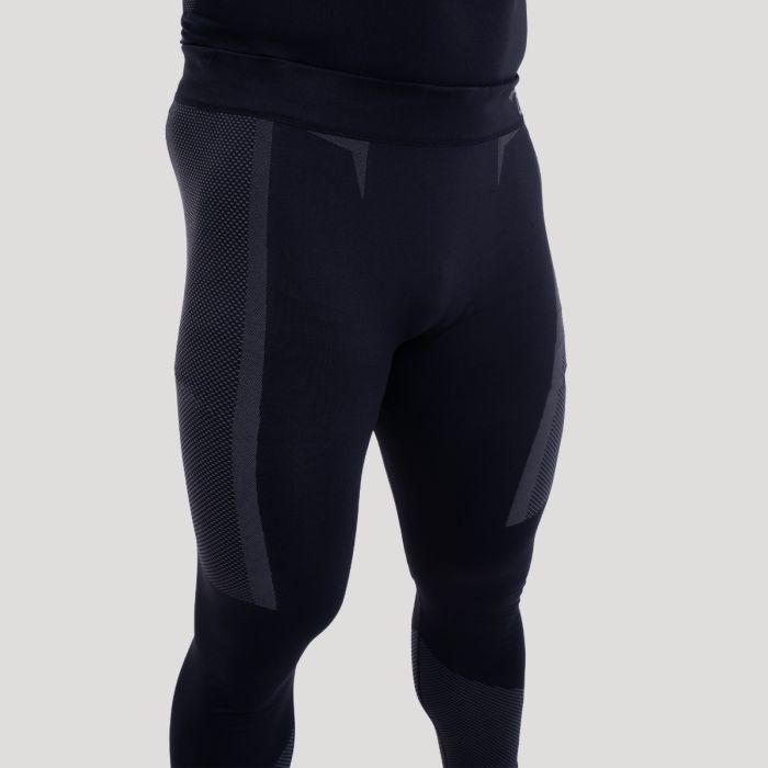 Muške tajice OG1 Seamless Black/Grey - GymBeam XXL