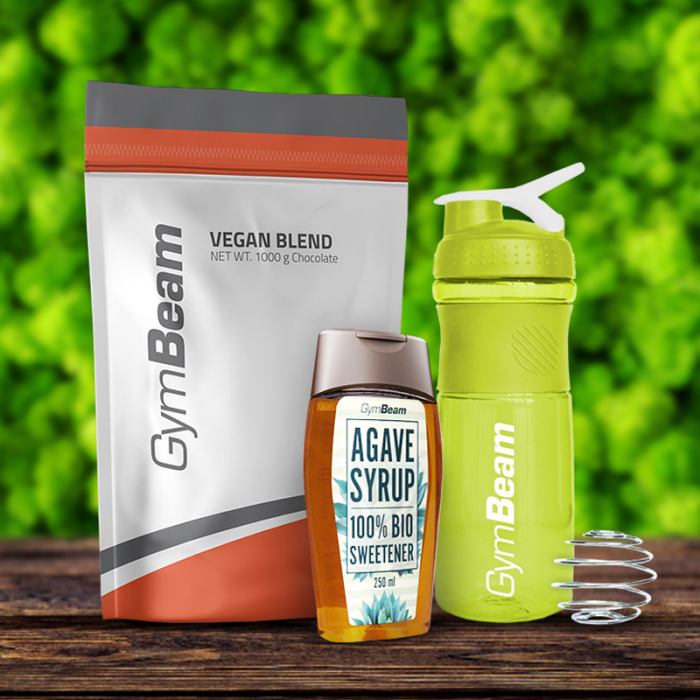 Vegan Blend - GymBeam 1000 g - čokolada