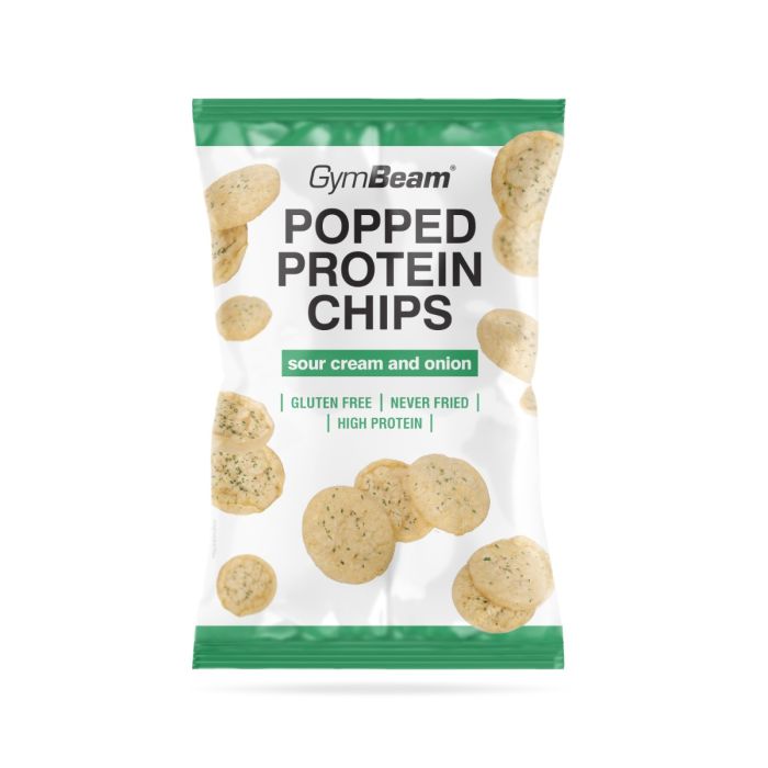 Proteinski chips - GymBeam 40 g - čili i limeta