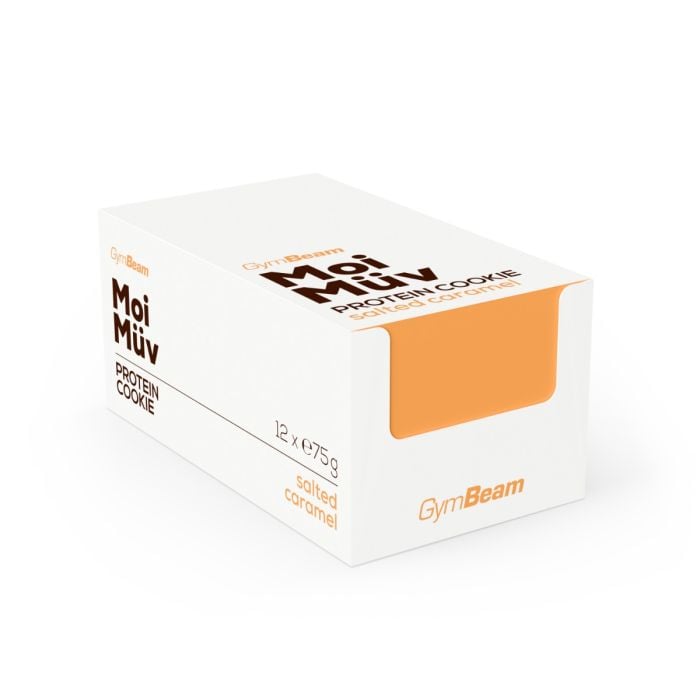 MoiMüv Protein Cookie - GymBeam borovnica i bijela čokolada - 75 g