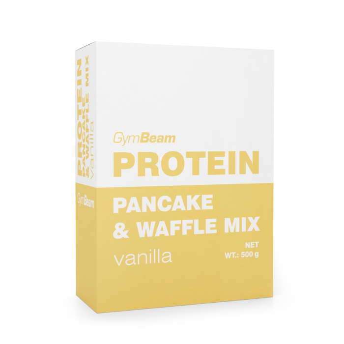 Protein Pancake & Waffle Mix 500 g - GymBeam vanilija