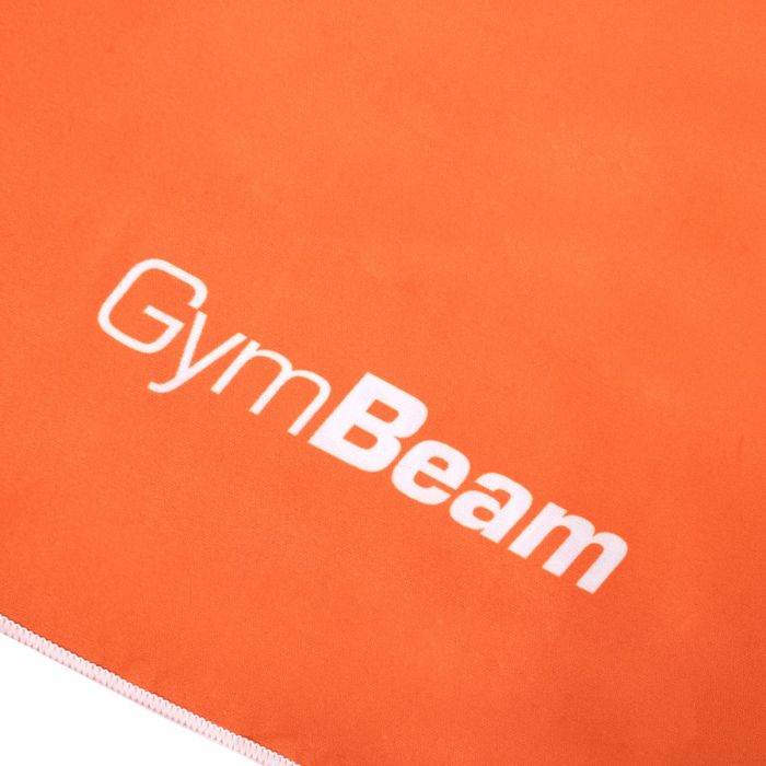 Brzosušeći sportski ručnik Orange/White – GymBeam single_variant