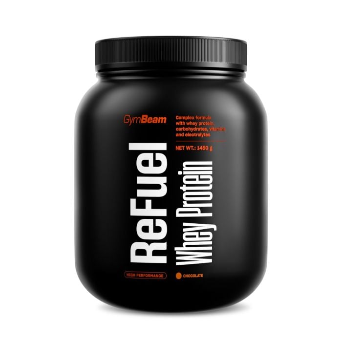 ReFuel Whey Protein - GymBeam 1450 g - čokolada