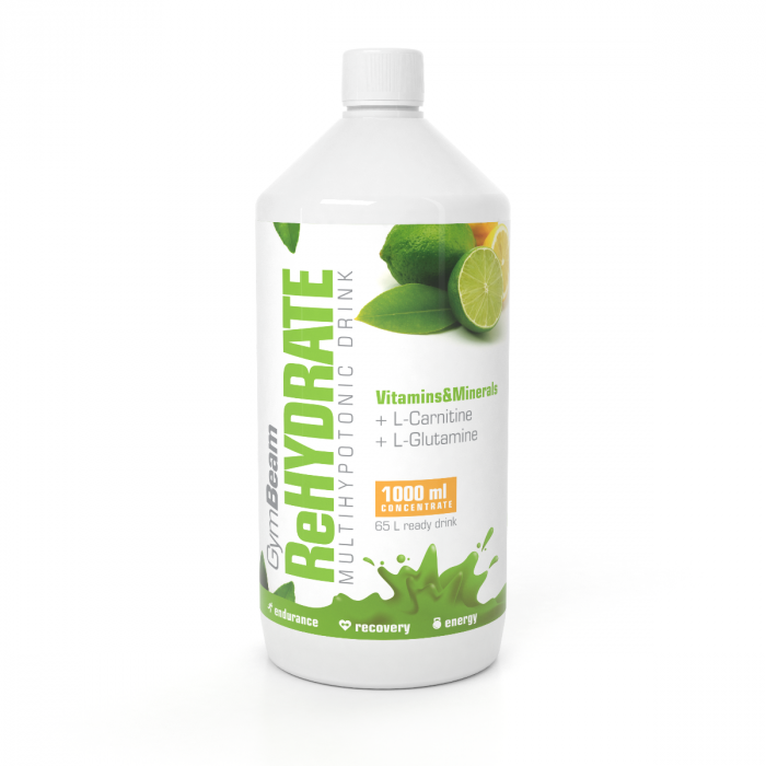 Ionski napitak ReHydrate - GymBeam limun - limeta