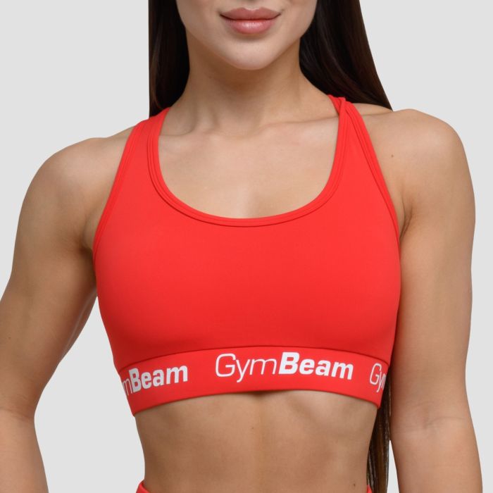 Ženski grudnjak Simple Rouge Red - GymBeam L