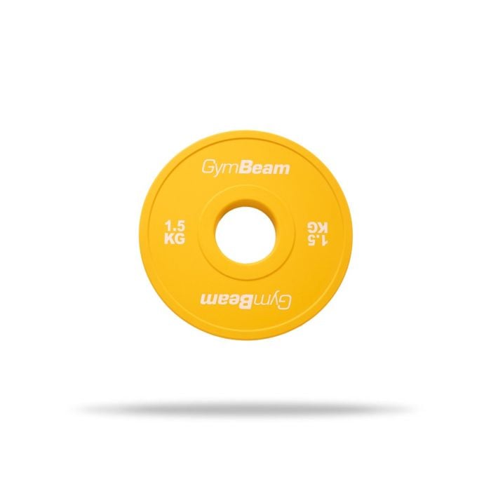 Rubber Fractional Plates 51 mm - GymBeam 1.5 kg