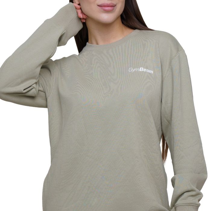 Women‘s Agile Longline Jumper Sage - GymBeam M