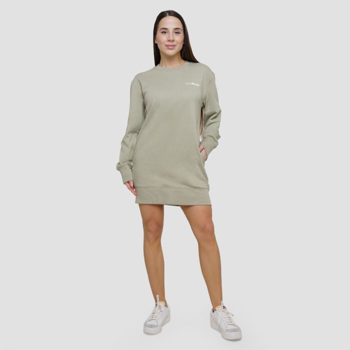 Women‘s Agile Longline Jumper Sage - GymBeam M