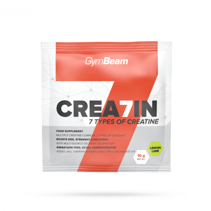 Uzorak Crea7in – GymBeam 10 g - zelena jabuka