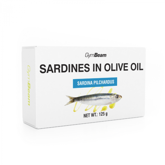 Sardine u maslinovom ulju - GymBeam 125 g