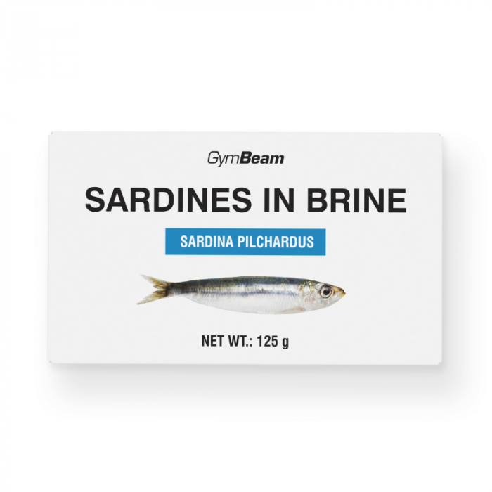 Sardine u salamuri - GymBeam 125 g