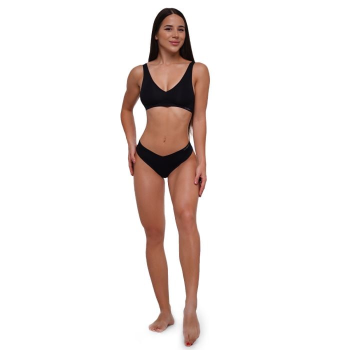 Seamless grudnjak Black - GymBeam L