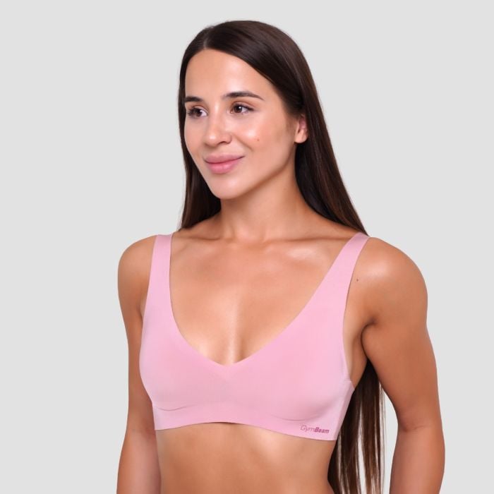 Seamless grudnjak Dusty Rose - GymBeam L