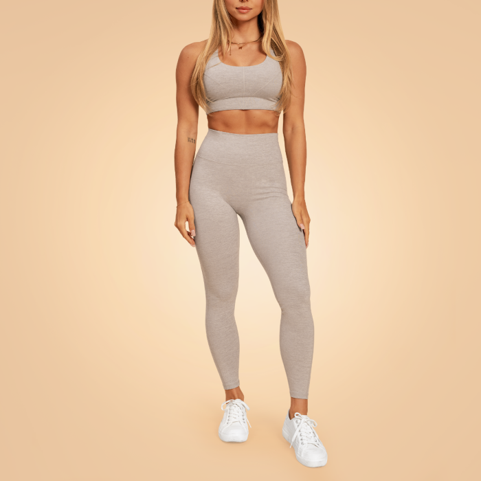 Ženske tajice Sense Grey - BeastPink L