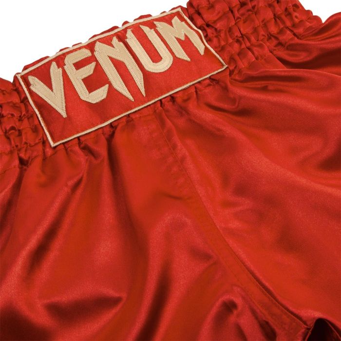 Muay Thai Shorts Classic Red/Gold - Venum XXL