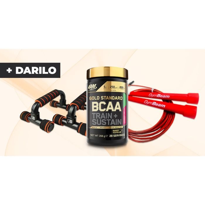 Gold Standard BCAA Train Sustain - Optimum Nutrition breskva - marakuja