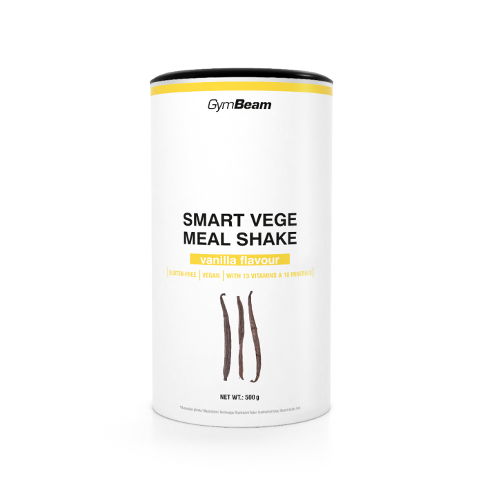 Smart Vege Meal Shake – GymBeam 500 g - vanilija